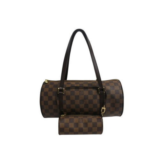 Louis Vuitton Papillon handbag Damier Ebene Brown - Picture 1 of 9